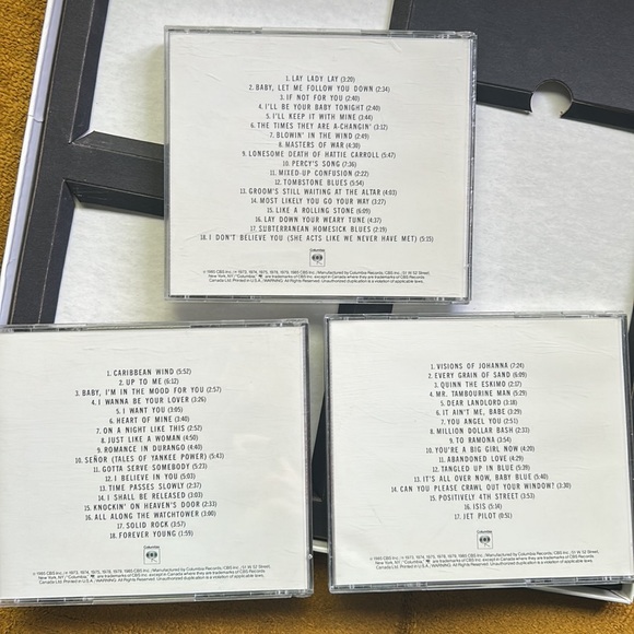 SOLDSOLDSOLD Bob Dylan collector’s Biograph 3-disc - Picture 8 of 13